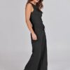 ANRABESS Womens Jumpsuits 2024 Casual Summer Dressy Romper Sleeveless Wide Leg Long Pants Outfits Fashion Travel Clothes - Image 9