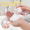 2oz Travel-Sized Foaming Pump Bottles,4PCS Empty Foam Pump Bottle,Refillable Travel Size Mousse Bottle,Hand Soap Shampoo Lash Shampoo Foaming Soap Dispenser Bottles,BPA Free(Clear) (A-Clear) - Image 4