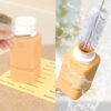 Travel Bottles for Toiletries, TSA Approved Travel Size Containers for Shampoo Conditioner Lotion Body Wash, BPA Free Travel Toiletry Bottles with Clear Toiletry Bag, Cleaning Brush Label (4 Pack) - Image 4
