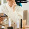 2OZ 3Pack Small Spray Bottle 60ml, Clear Plastic Mini Spray Bottle, Empty Travel Spray Bottle for Face, Toner, Liquids, Essential Oils, with Labels - Image 7