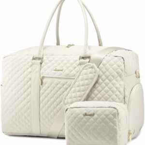 LOVEVOOK Travel Duffle Bag, Weekender Bags for Women with Laptop Compartment, Carry on Overnight Bag, Gym Duffel Bag