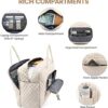 LOVEVOOK Travel Duffle Bag, Weekender Bag for Women with Toiletry Bag Carry on Overnight Bag with Laptop Compartment, Yoga Gym Bag with Wet Pocket Shoe Bag, Hospital Bag for Labor and Delivery - Image 2