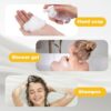 2oz Travel-Sized Foaming Pump Bottles,4PCS Empty Foam Pump Bottle,Refillable Travel Size Mousse Bottle,Hand Soap Shampoo Lash Shampoo Foaming Soap Dispenser Bottles,BPA Free(Clear) (A-Clear) - Image 6