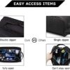 BAGSMART Toiletry Bag for Men, Travel Toiletry Organizer Dopp Kit Water-resistant Shaving Bag for Toiletries Accessories, Door Room Essentials, Black - Image 4
