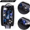 BAGSMART Toiletry Bag for Men, Travel Toiletry Organizer Dopp Kit Water-resistant Shaving Bag for Toiletries Accessories, Door Room Essentials, Black - Image 5