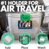 Airplane Phone Holder, Foldable Cell Phone Stand Holder – Flexible Tablet and Iphone Holder for Bed, Desk, Office, Treadmill – Mobile Stand Phone Accessories, Plane Travel Essentials - Image 4